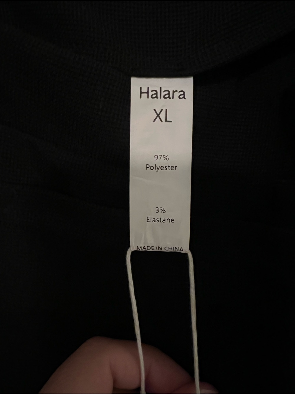 Halara Black Adjustable Strap Button Multiple Pockets Waffle Overalls - Picture 3 of 10